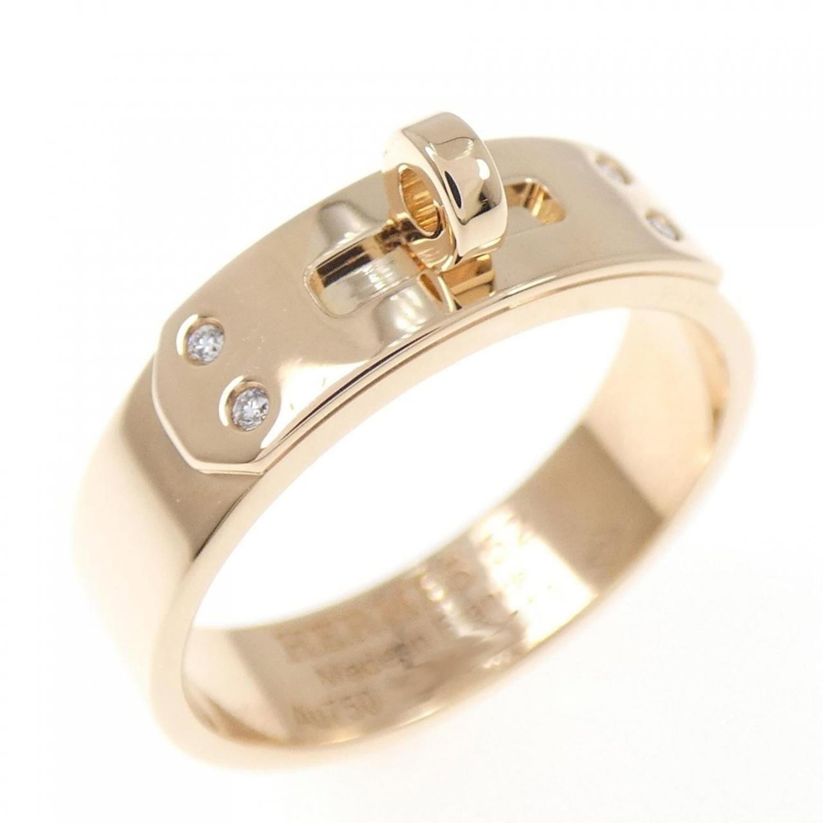 Pink Gold 18K Ring Band Hermes (1 of 5)
