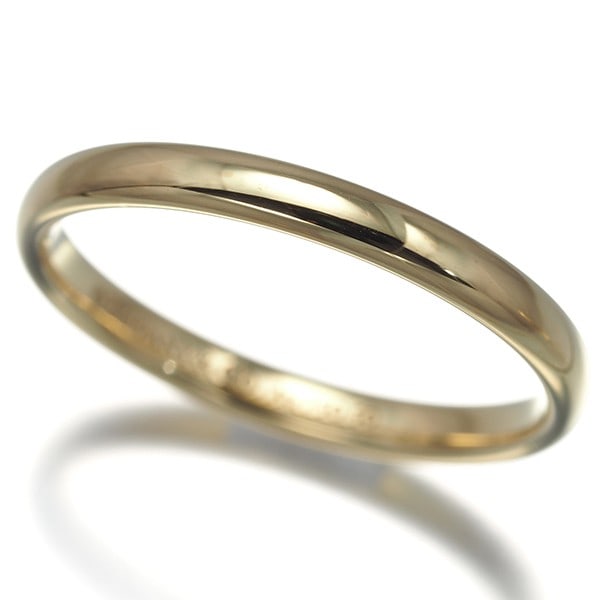 Tiffany&Co. Ring Tiffany Forever Wedding Band 2.5Mm Us7.75 18K Yg: Tiffany&Co. Ring Tiffany Forever Wedding Band 2.5Mm Us7.75 18K Yg Tiffany & Co.'s iconic Forever Wedding Band boasts a sleek, slender design with a 2.5mm width, making it a stylish addition to any