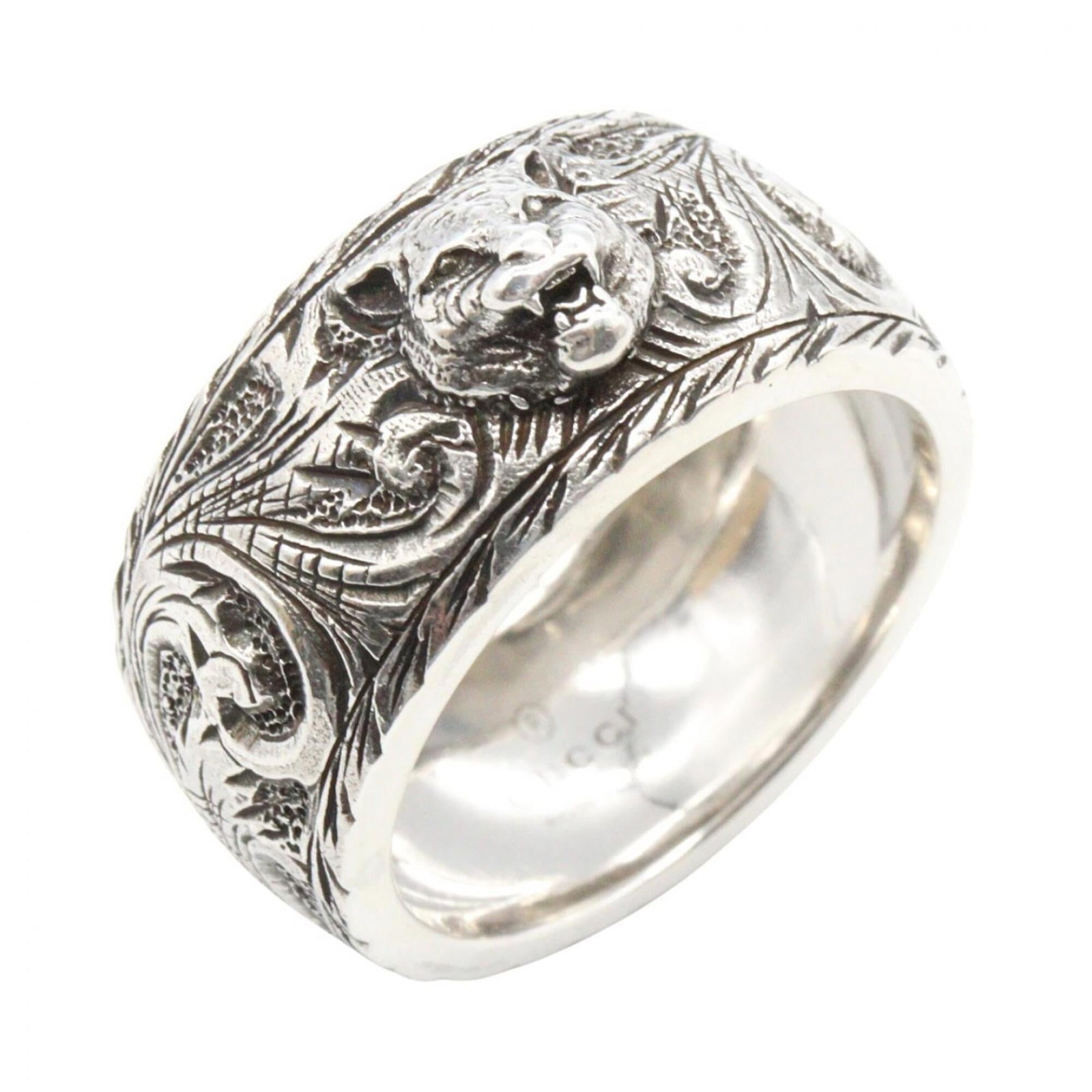 Gucci Band Ring Silver 925: Gucci Band Ring Silver 925 Silver 925 Gucci Band Ring with classic design and elegant style, suitable for both men and women. Made from high-quality silver material, this band ring features a