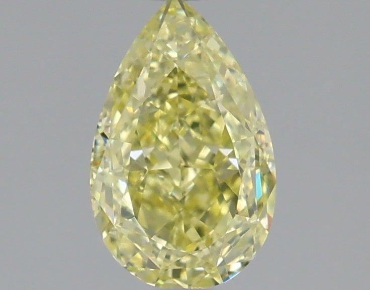 GIA Pear 1.02ct Yellow VVS1 - Loose Natural Diamond: GIA Pear 1.02ct Yellow VVS1 - Loose Natural Diamond GIA certified, this loose natural diamond boasts exceptional clarity and polish, with a vibrant yellow color and excellent symmetry. Measuring 1.02