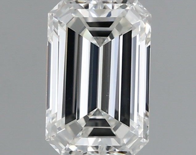 GIA Emerald 0.42ct H VVS2 - Loose Natural Diamond: GIA Emerald 0.42ct H VVS2 - Loose Natural Diamond GIA Emerald 0.42ct H VVS2 - Loose Natural DiamondThe GIA-certified 0.42ct emerald-cut diamond boasts exceptional clarity, with a VVS2 grade