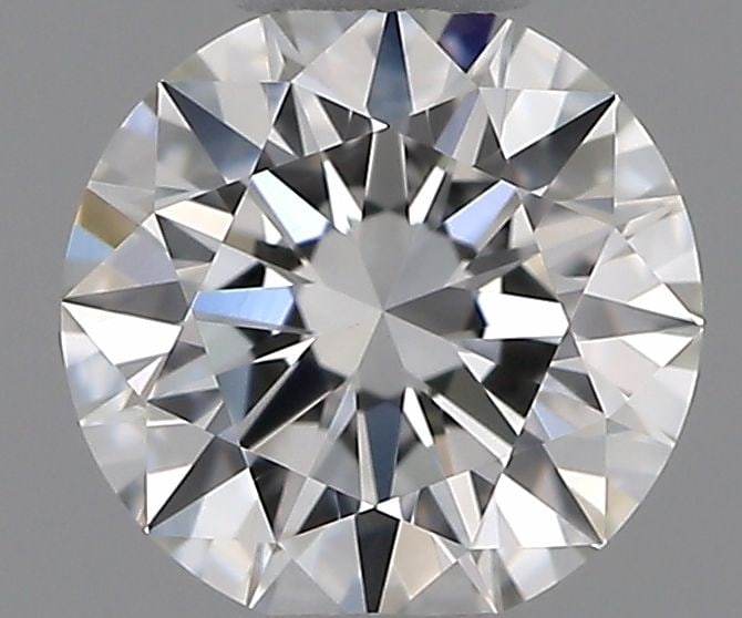 GIA Round 0.57ct F VVS2 - Loose Natural Diamond: GIA Round 0.57ct F VVS2 - Loose Natural Diamond GIA Round diamond with exceptional clarity and polish, boasting a vibrant F color. This 0.57ct stone measures 5.35L x 5.36W x 3.27H and features EX symm