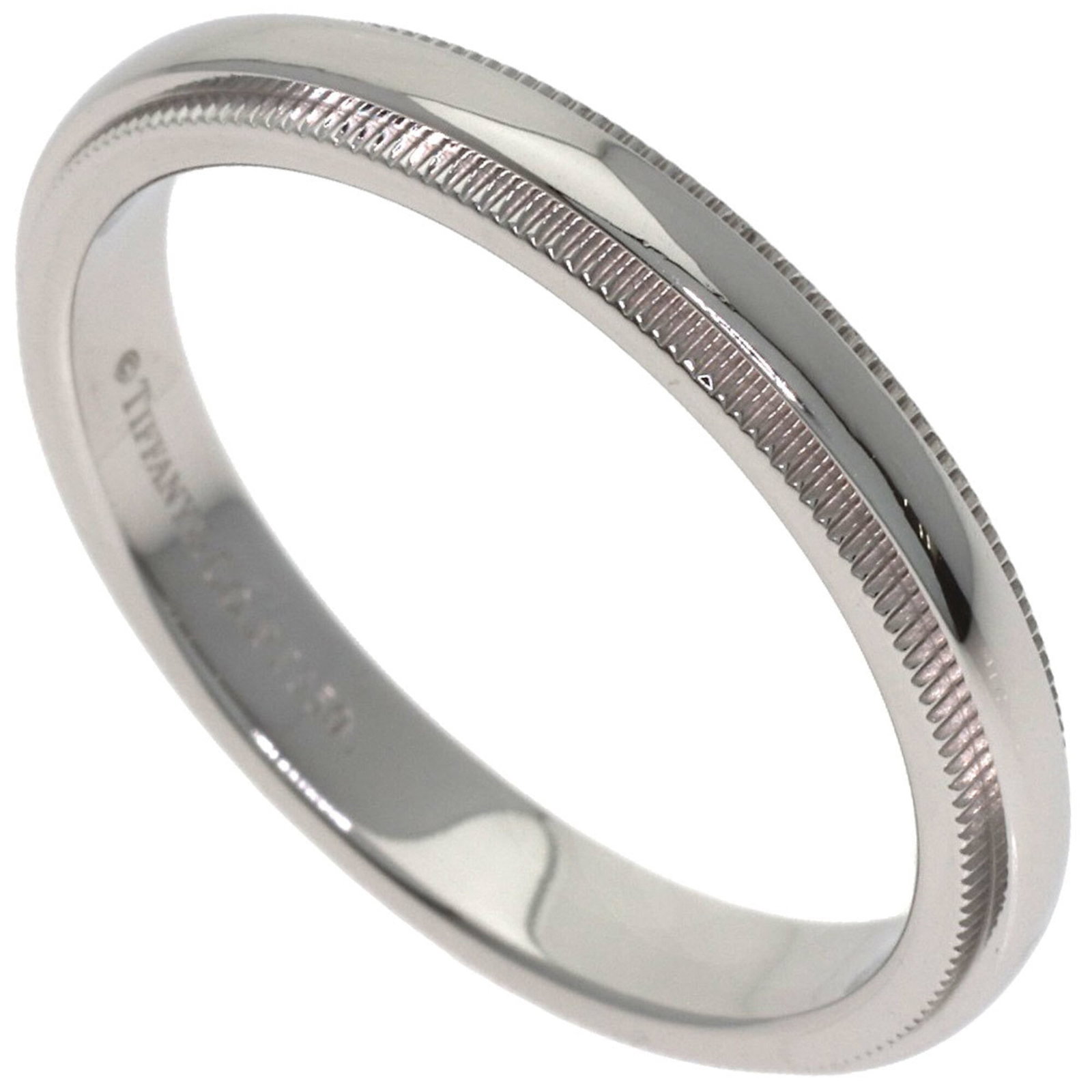 Tiffany Band Ring Platinum 950: Tiffany Band Ring Platinum 950 Platinum 950 Tiffany band ring offers a sleek, sophisticated design for women. With its US size 9 fit and platinum material, this ring provides a durable and luxurious