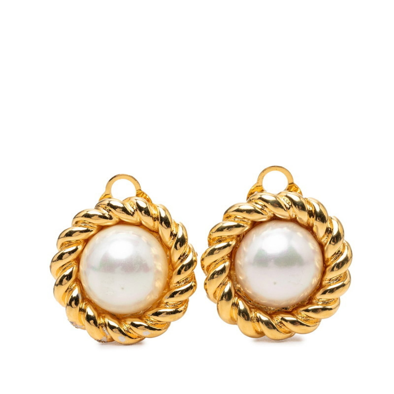 Celine Clip Earrings Gold Plating (1 of 3)