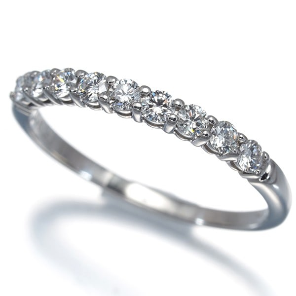 Tiffany&Co. Ring Diamond Tiffany Forever Band Us5.75-6 Pt 950: Tiffany&Co. Ring Diamond Tiffany Forever Band Us5.75-6 Pt 950 Tiffany & Co.'s iconic ring features a stunning natural diamond set in platinum, part of the prestigious Tiffany Forever collection. With