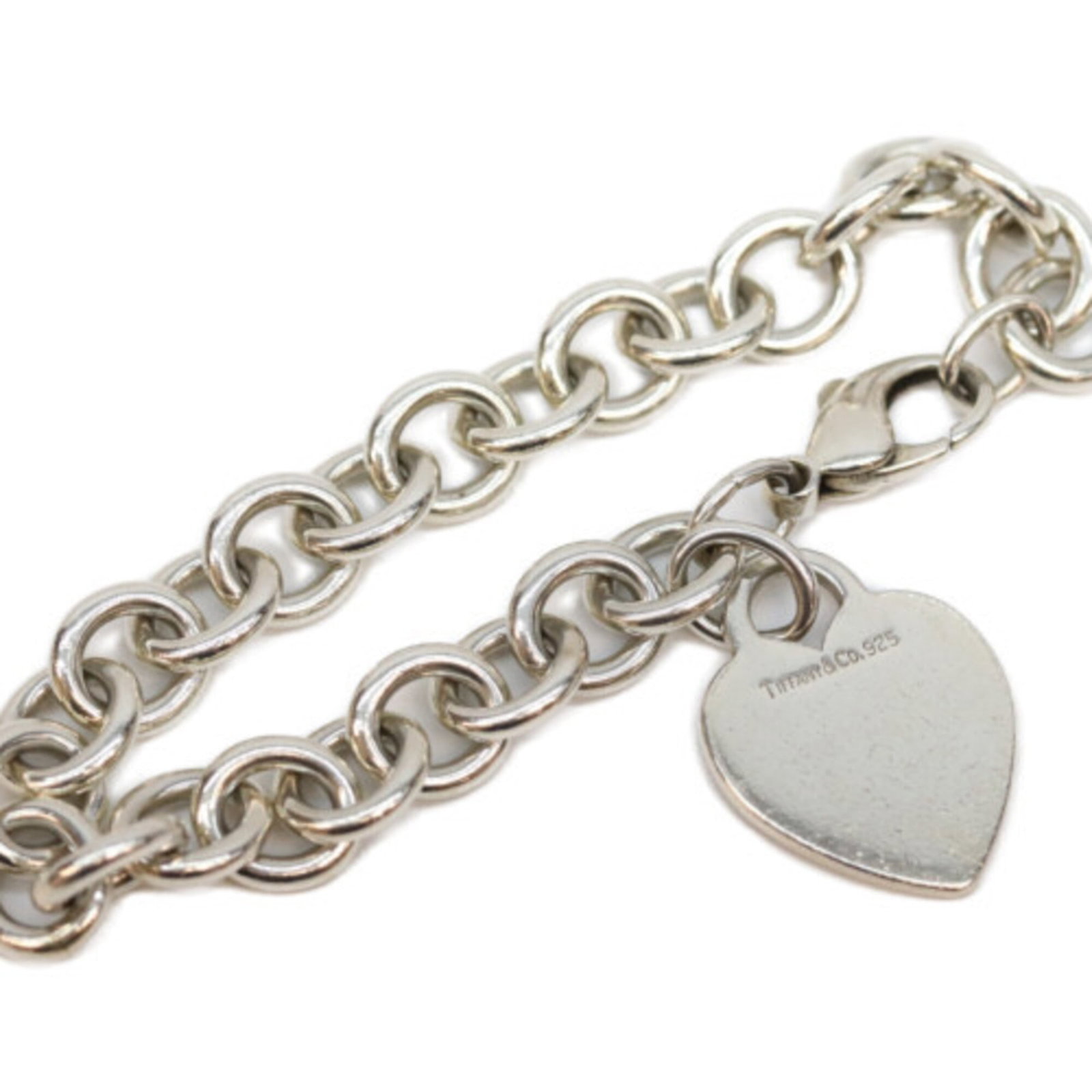 Tiffany Charm Bracelet Silver 925: Tiffany Charm Bracelet Silver 925 Silver 925 Tiffany Charm Bracelet, 13cm in length, crafted from high-quality silver. This charm bracelet features the iconic Tiffany brand and is made from durable si
