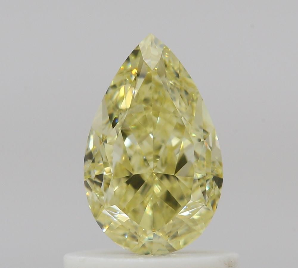 GIA Pear 0.87ct Fancy Yellow IF - Loose Natural Diamond: GIA Pear 0.87ct Fancy Yellow IF - Loose Natural Diamond GIA-certified Fancy Yellow IF diamond, measuring 0.87ct in carat weight and boasting an EX polish and VG symmetry. This natural loose stone feat