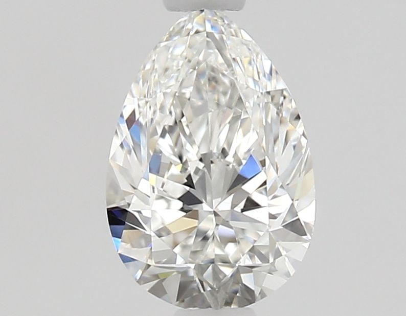 GIA Pear 0.58ct F VVS1 - Loose Natural Diamond: GIA Pear 0.58ct F VVS1 - Loose Natural Diamond GIA certified, this loose natural diamond boasts exceptional clarity with its VVS1 grade and vibrant color. Measuring 0.58 carats in a pear cut, it shine
