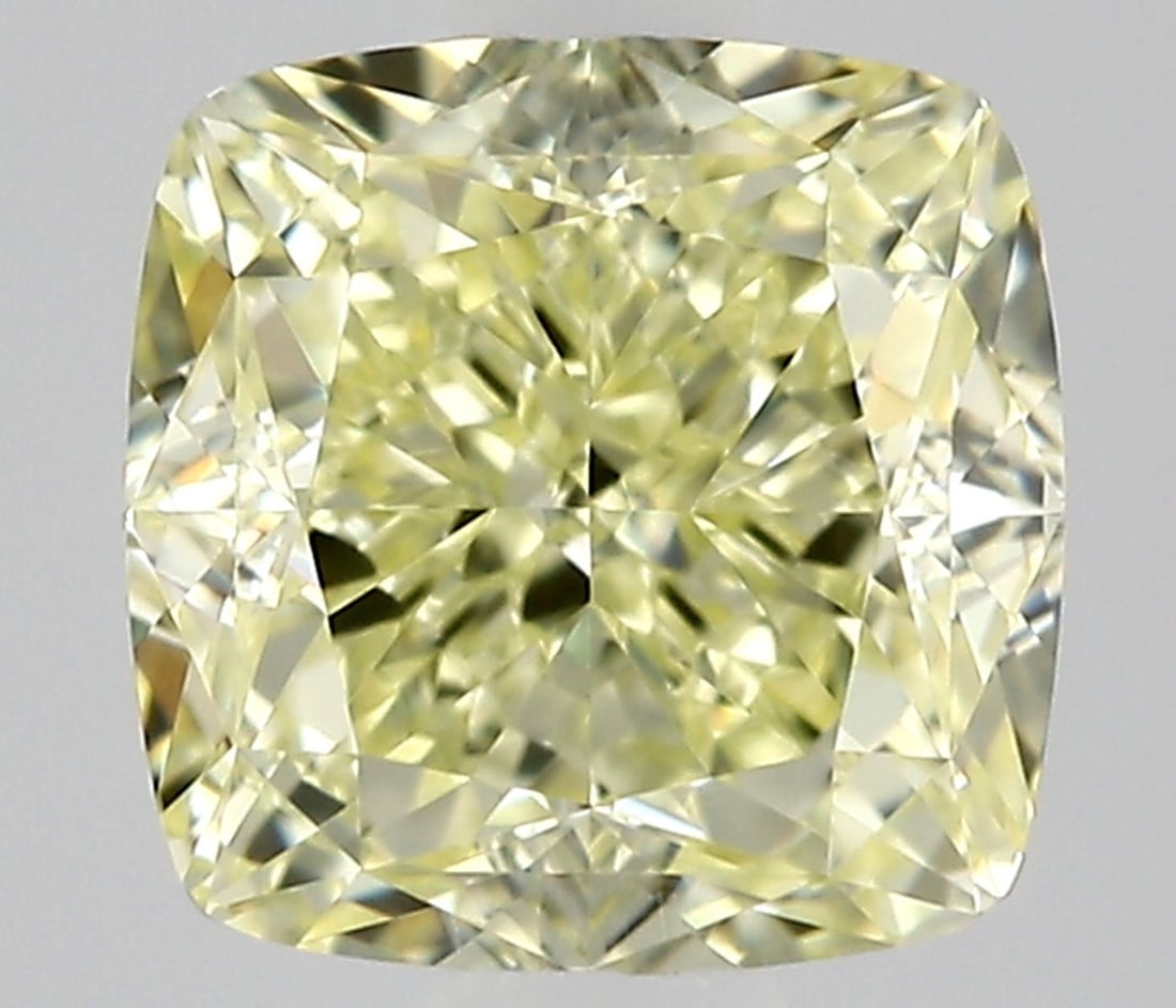 GIA Cushion Modified 0.9ct Fancy Light Yellow IF - Loose Natural Diamond: GIA Cushion Modified 0.9ct Fancy Light Yellow IF - Loose Natural Diamond 0.9ct Fancy Light Yellow IF - Loose Natural Diamond, certified by the Gemological Institute of America (GIA) with excellent col