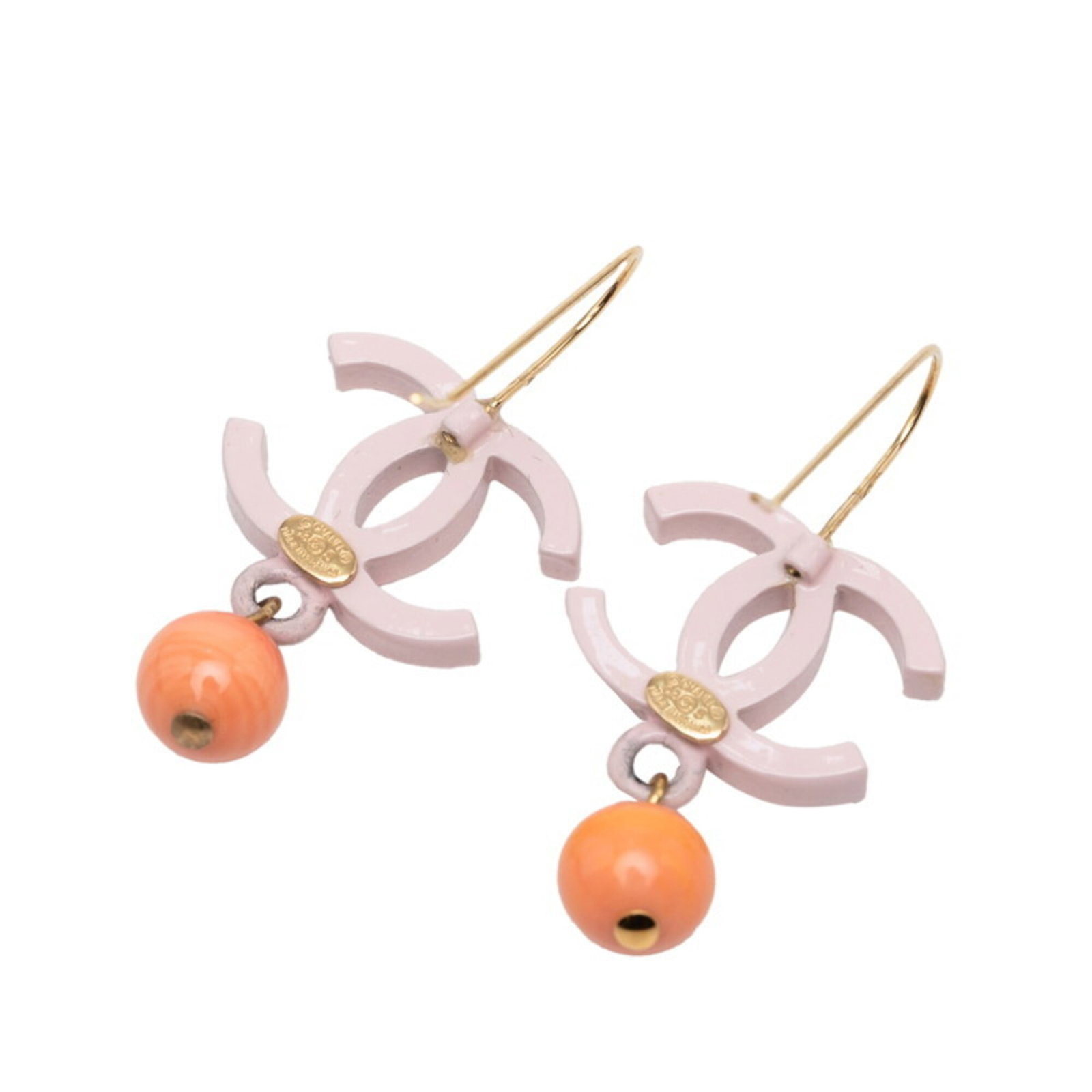Chanel Stud Earrings Plastic - 2