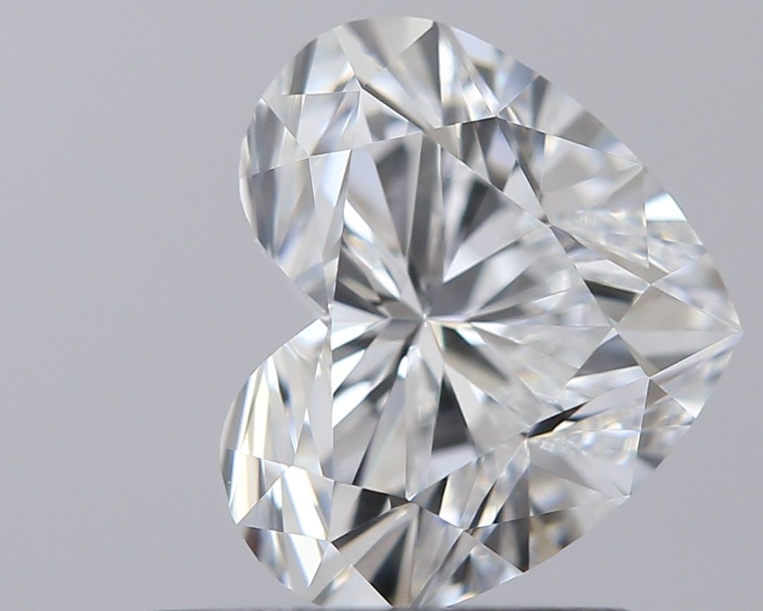 GIA Heart 1.0ct F VVS2 - Loose Natural Diamond: GIA Heart 1.0ct F VVS2 - Loose Natural Diamond GIA-certified, this natural 1.0ct F color diamond boasts exceptional clarity with a VVS2 grade and impressive polish and symmetry. Measuring 5.93L x