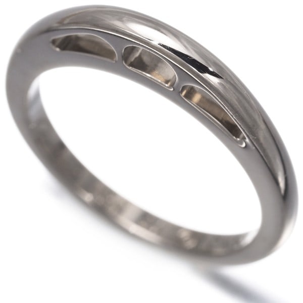 Cartier Ring Charm Pinky Eu44 18K 750 White Gold (1 of 6)