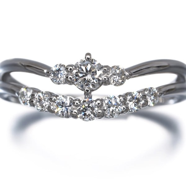Diamond 0.30Ct Ring 950 Platinum - 2