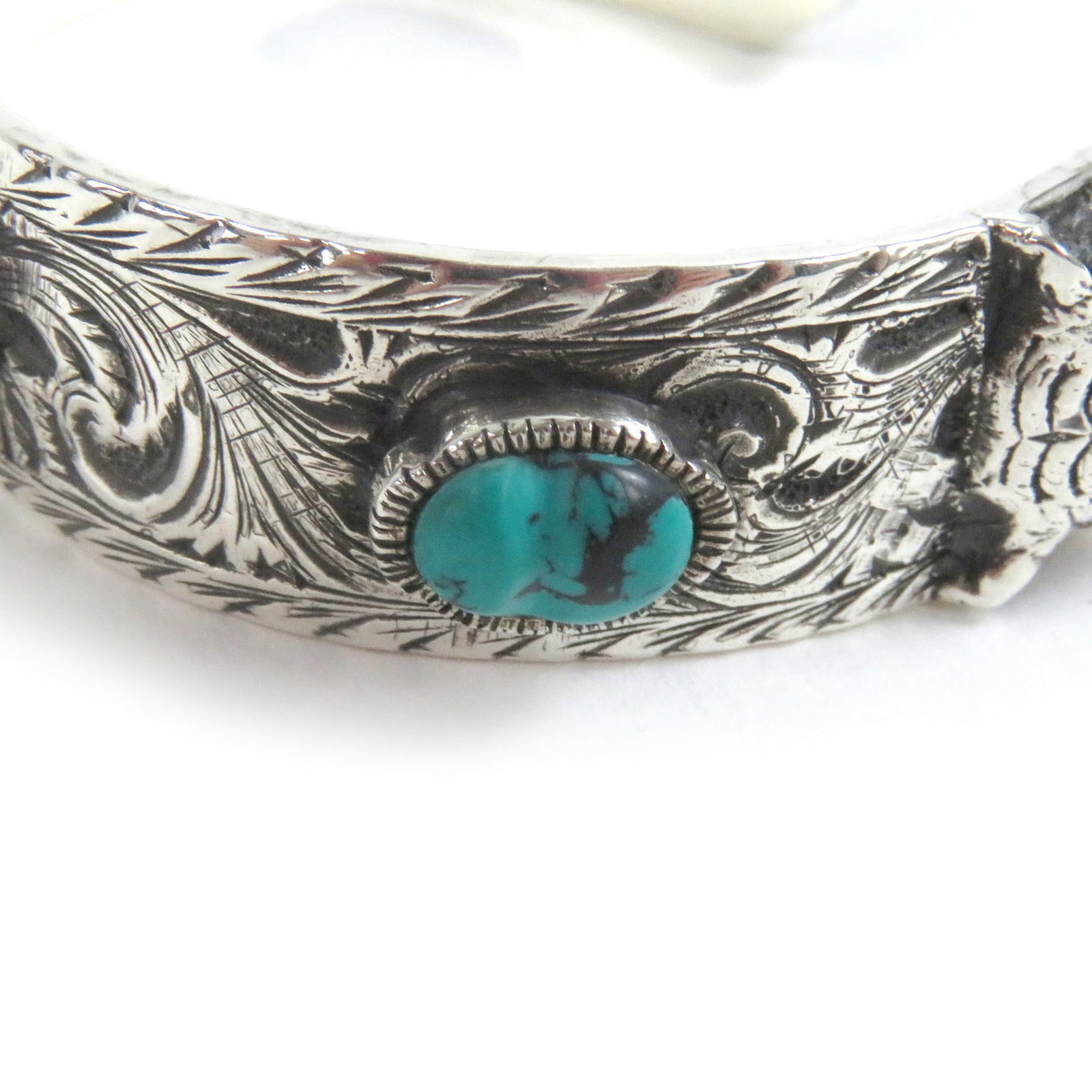 Silver Gucci Bangle 925 - 7