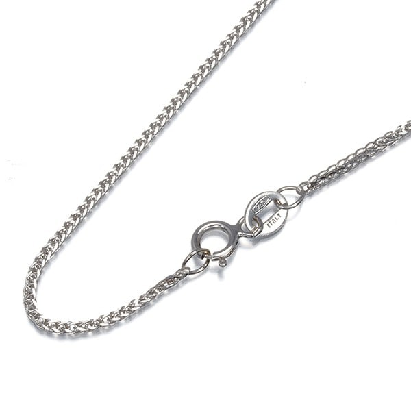 Chain Necklace 45Cm 18K 750 White Gold (1 of 3)