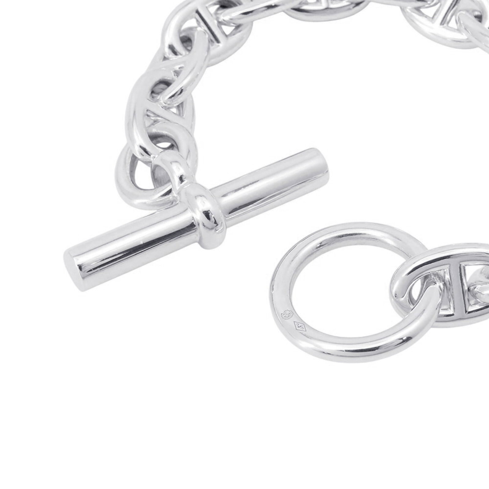 Silver Charm Bracelet Hermes - 4