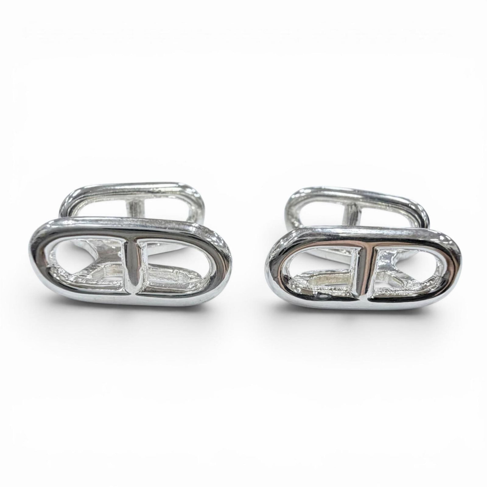 Hermes Cufflinks Silver 925 - 2