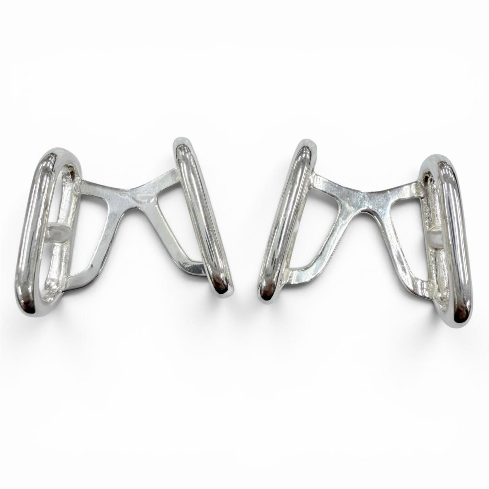 Hermes Cufflinks Silver 925 - 4