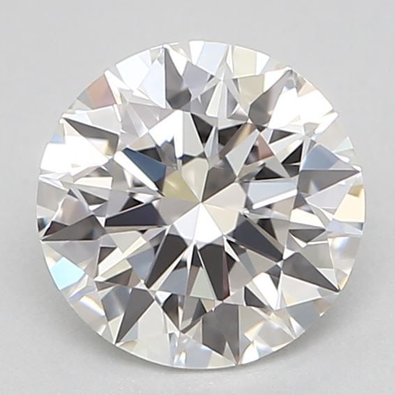 GIA Round 0.59ct F VVS1 - Loose Natural Diamond: GIA Round 0.59ct F VVS1 - Loose Natural Diamond Round 0.59ct F VVS1 diamond, certified by the Gemological Institute of America (GIA), boasts exceptional clarity and color. Its EX cut, polish, and symm