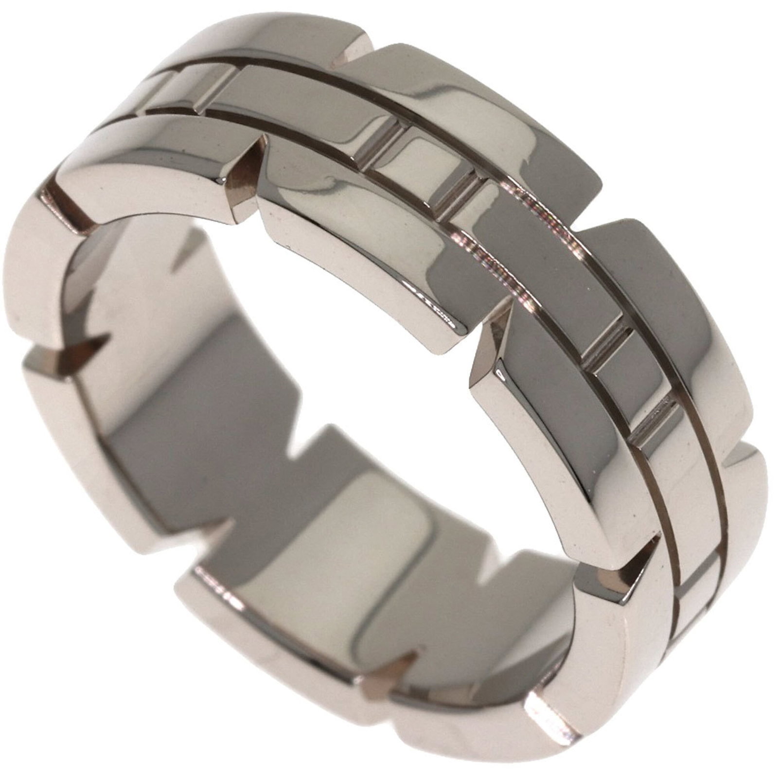 Cartier Band Ring White Gold (18K): Cartier Band Ring White Gold (18K) Cartier Band Ring White Gold (18K) - A sleek and sophisticated design, this band ring features white gold (18K) material and a US size of 4.5, making it suitable