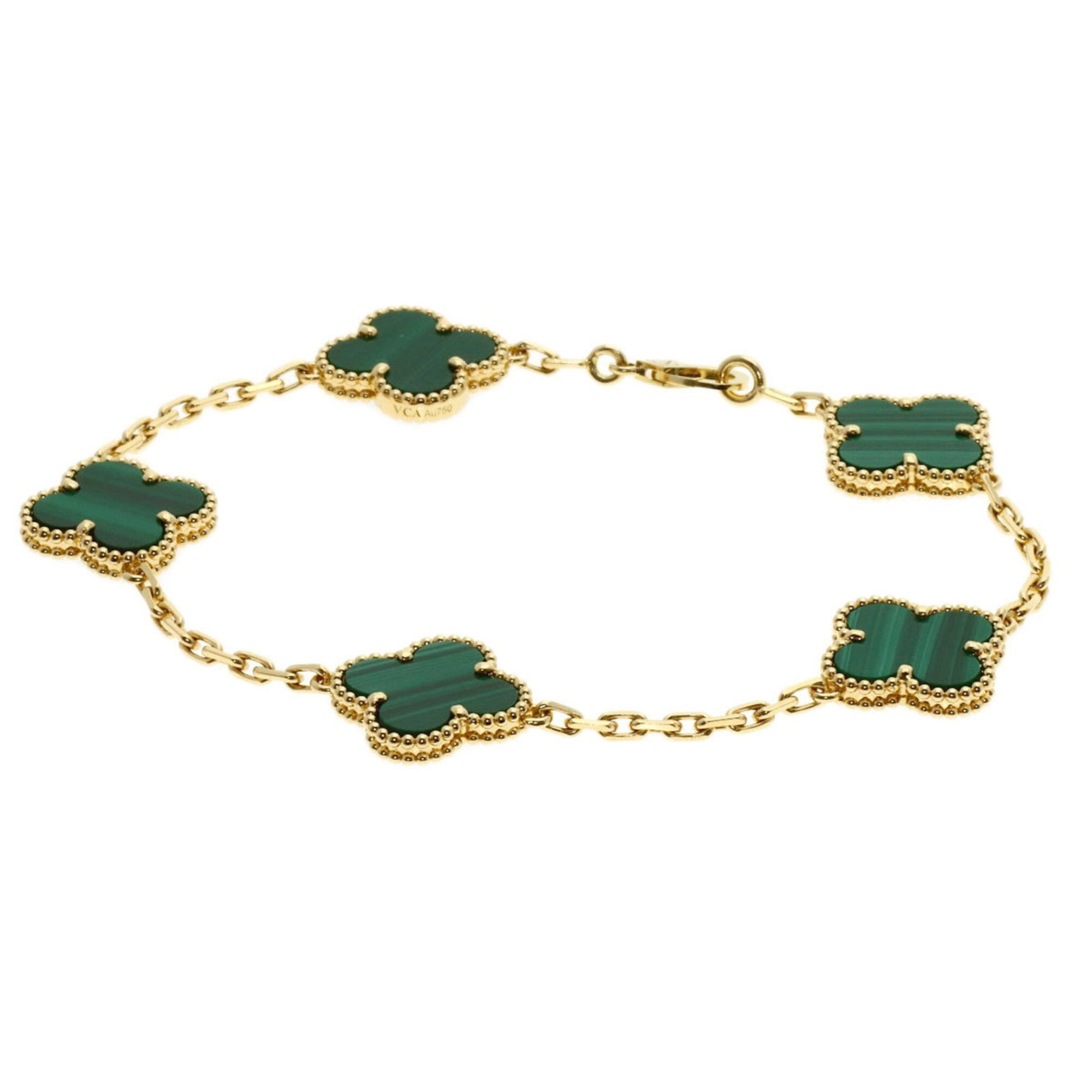 Van Cleef & Arpels Charm Bracelet Yellow Gold (18K) (1 of 9)
