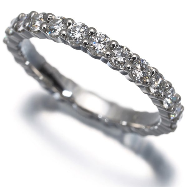 Star Jewelry Ring Diamond 0.50Ct Half Eternity Us4.75 950 Platinum: Star Jewelry Ring Diamond 0.50Ct Half Eternity Us4.75 950 Platinum Platinum ring featuring a 0.50ct diamond, crafted with 950 purity for durability and shine. This half eternity band boasts a sleek