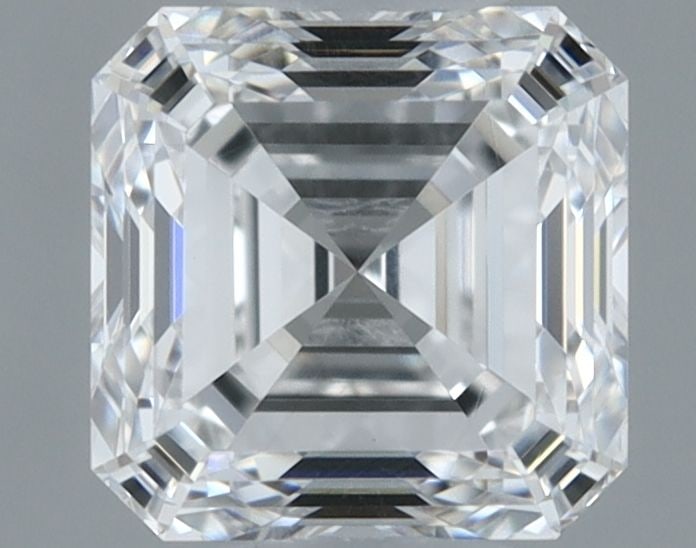 GIA Asscher 0.52ct F VVS2 - Loose Natural Diamond: GIA Asscher 0.52ct F VVS2 - Loose Natural Diamond GIA Asscher cut diamond with exceptional clarity and polish, boasting a color grade of F and VVS2 clarity. This loose natural diamond features impress