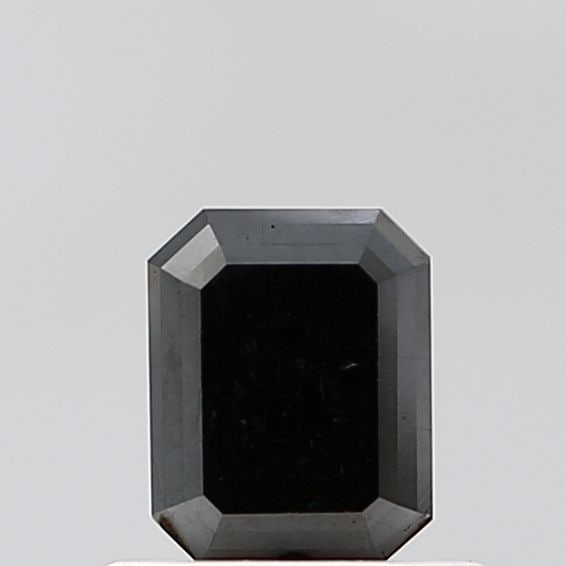Emerald 0.75ct Fancy Black VVS2 - Loose Natural Diamond: Emerald 0.75ct Fancy Black VVS2 - Loose Natural Diamond The Emerald 0.75ct Fancy Black VVS2 - Loose Natural Diamond boasts exceptional clarity and polish, with an EX symmetry that showcases its precis