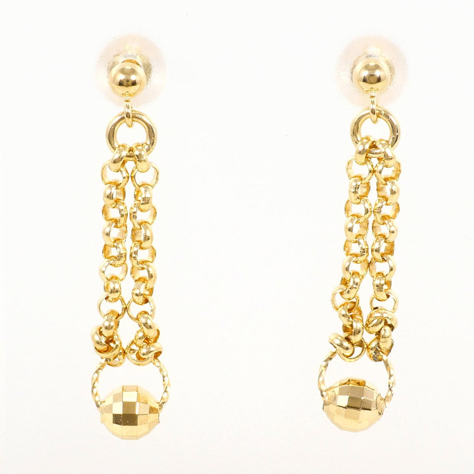 Drop Earrings Yellow Gold 18K (1 of 4)
