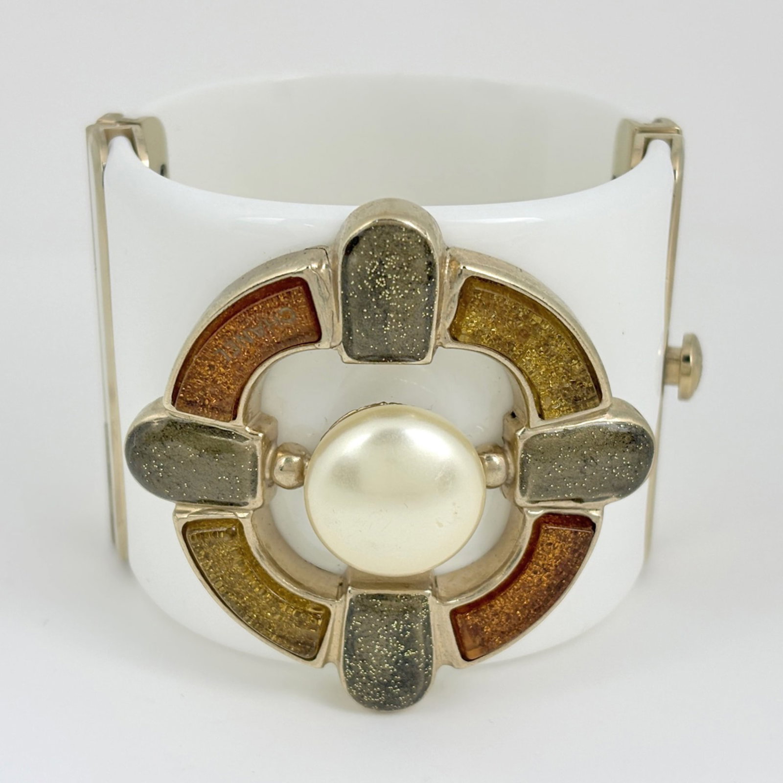 Chanel Bangle Gold Plating Plastic - 2