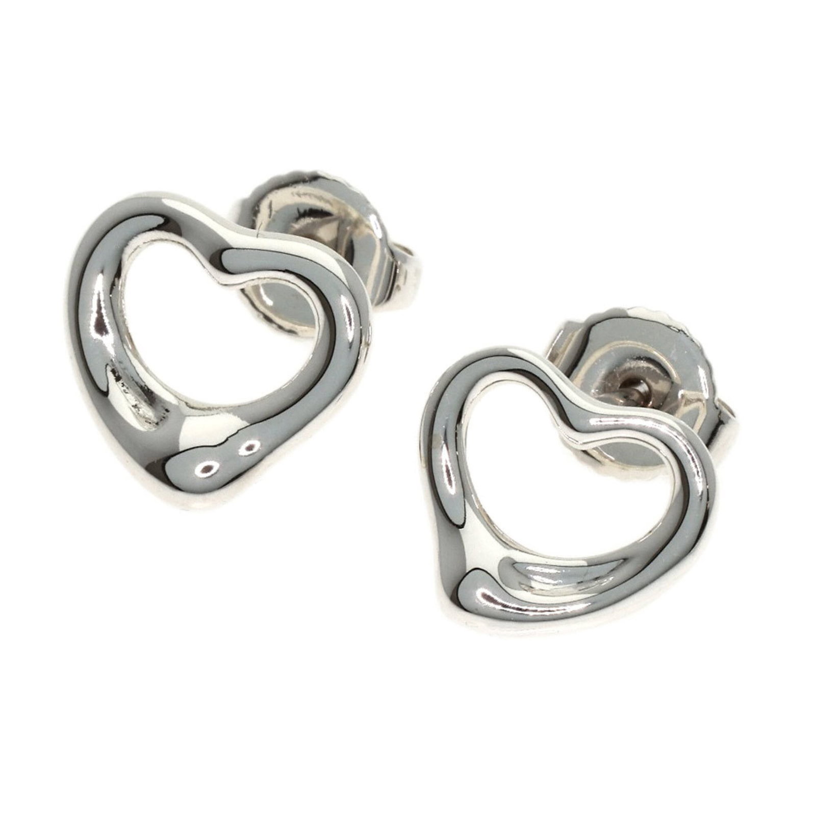 Silver White Gold Tiffany Stud Earrings (14K): Silver White Gold Tiffany Stud Earrings (14K) Silver White Gold Tiffany Stud Earrings (14K) are elegant, understated earrings featuring a combination of silver and white gold. Measuring 9.10mm x 10.40