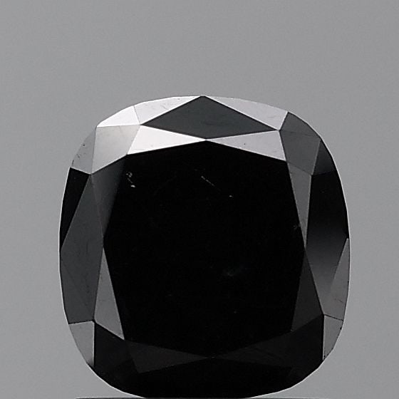 Cushion Brilliant 1.7ct Black VVS1 - Loose Natural Diamond: Cushion Brilliant 1.7ct Black VVS1 - Loose Natural Diamond 1.7ct Black VVS1 - Loose Natural Diamond, certified NONE, features EX symmetry and polish, with measurements 6.8L x 6.5W x 3.8H, showcasing i