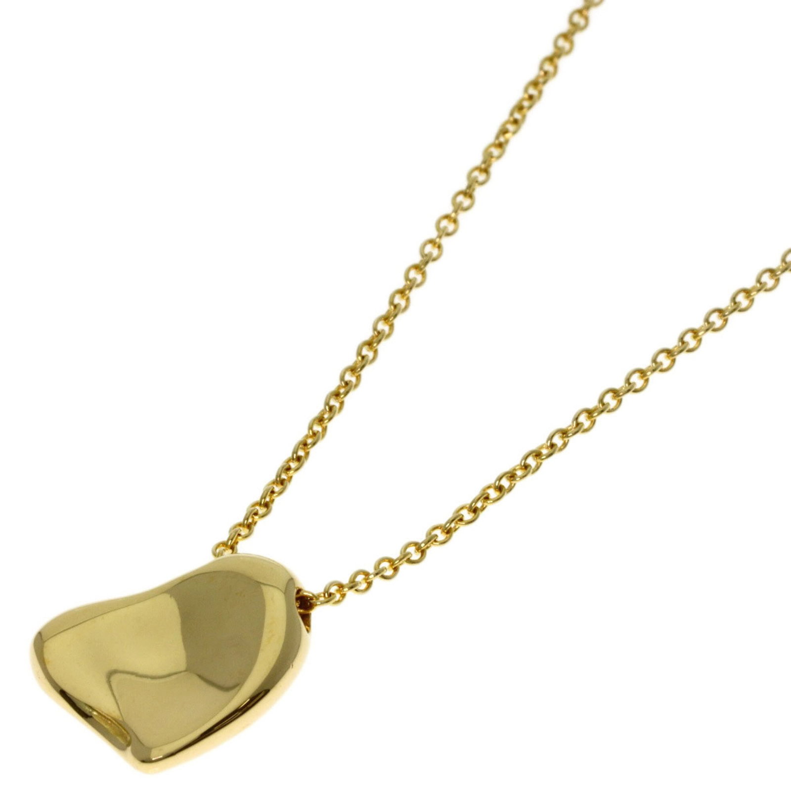 Full Heart Necklace Women's 18K Yellow Gold Tiffany & Co.: Full Heart Necklace Women's 18K Yellow Gold Tiffany & Co. 18K Yellow Gold Tiffany & Co. Full Heart Necklace features a beautiful design with a full heart shape, crafted from high-quality yellow gold.