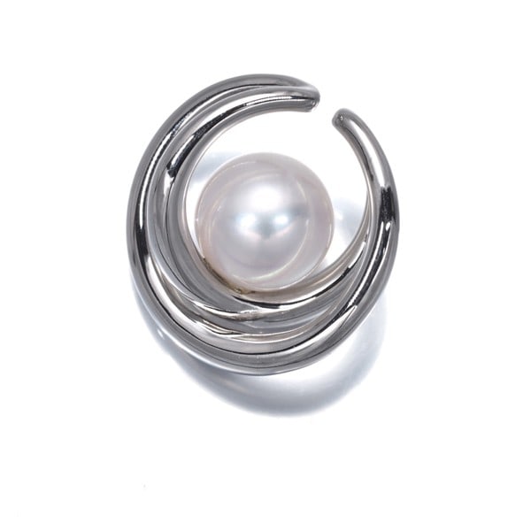 Mikimoto Pendant Akoya Pearl 7.4Mm 18K 750 White Gold (1 of 4)