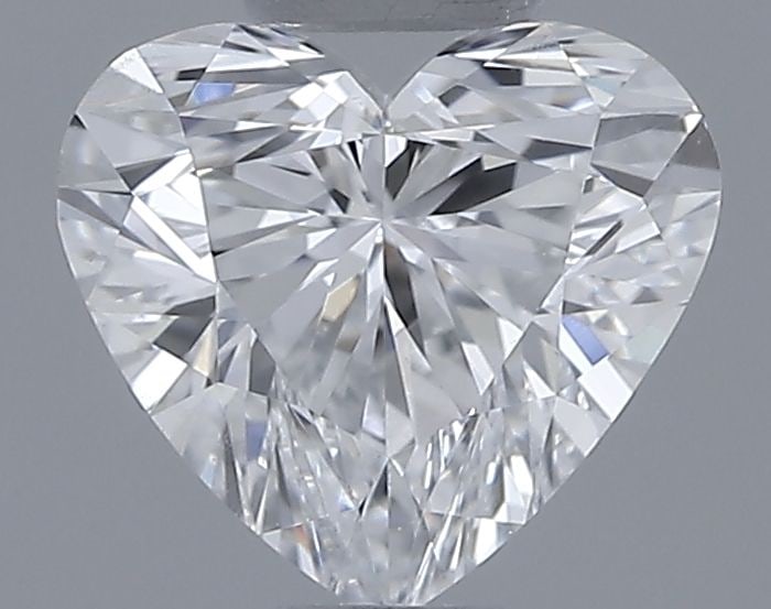 GIA Heart 0.6ct D VVS2 - Loose Natural Diamond: GIA Heart 0.6ct D VVS2 - Loose Natural Diamond GIA certifies this 0.6ct D VVS2 diamond, showcasing exceptional clarity and color. Measuring 5.81L x 5.29W x 3.43H, its EX polish and VG symmetry highlig