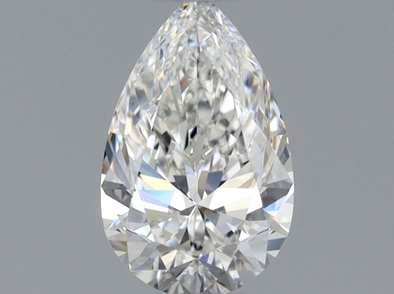 GIA Pear 0.38ct F VVS2 - Loose Natural Diamond: GIA Pear 0.38ct F VVS2 - Loose Natural Diamond GIA-certified, this loose natural pear-shaped diamond boasts exceptional clarity and color. Measuring 0.38 carats in weight, its VVS2 grade ensures minim
