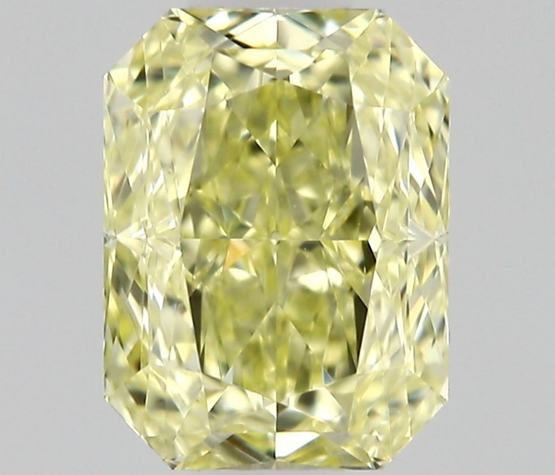 GIA Radiant 0.51ct Fancy Yellow VVS1 - Loose Natural Diamond: GIA Radiant 0.51ct Fancy Yellow VVS1 - Loose Natural Diamond GIA-certified, this loose natural diamond boasts exceptional clarity and color, grading VVS1 in fancy yellow. Its EX polish and VG