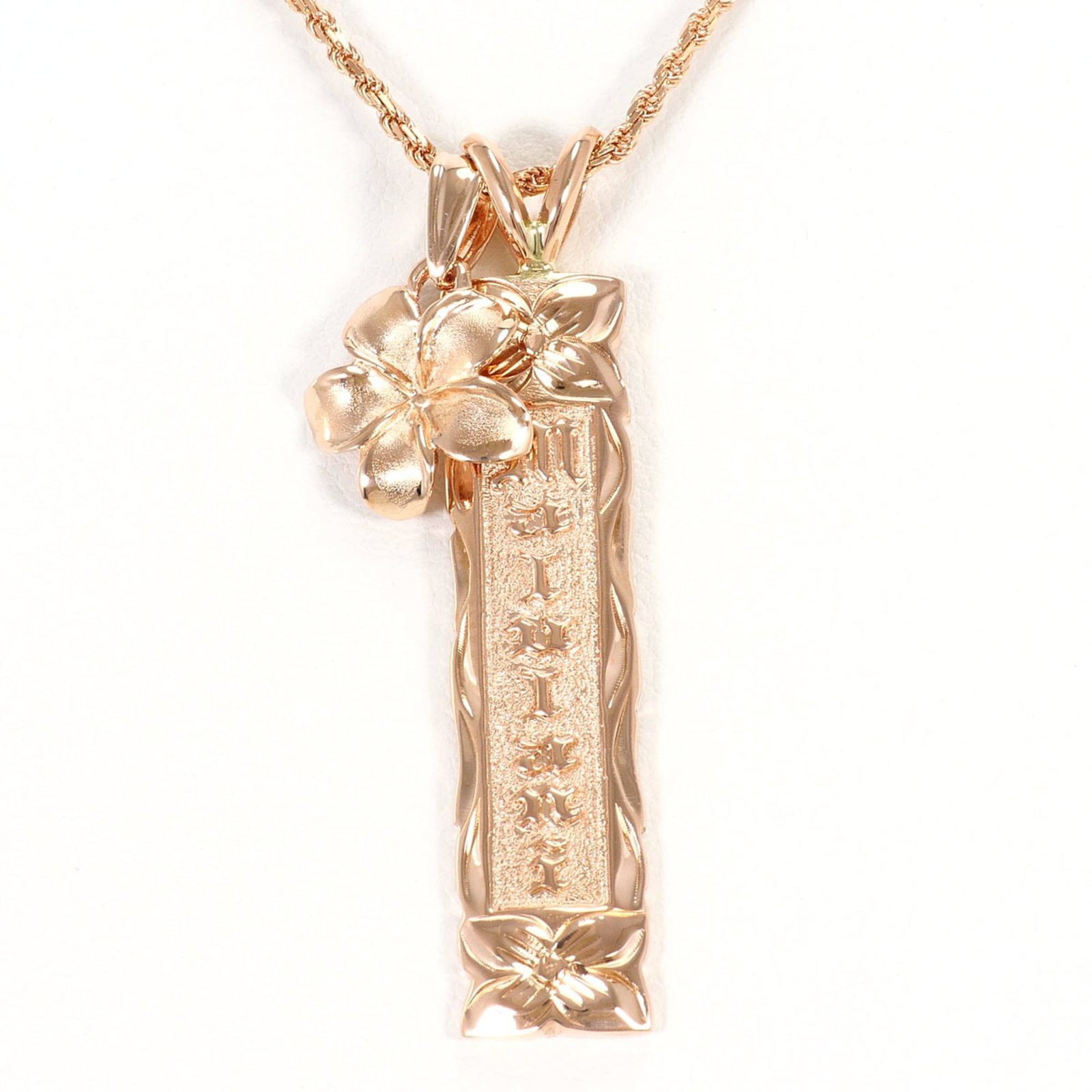 K14 14K Pink Gold Necklace Total Weight 8.4G 40Cm Like New Condition (1 of 6)