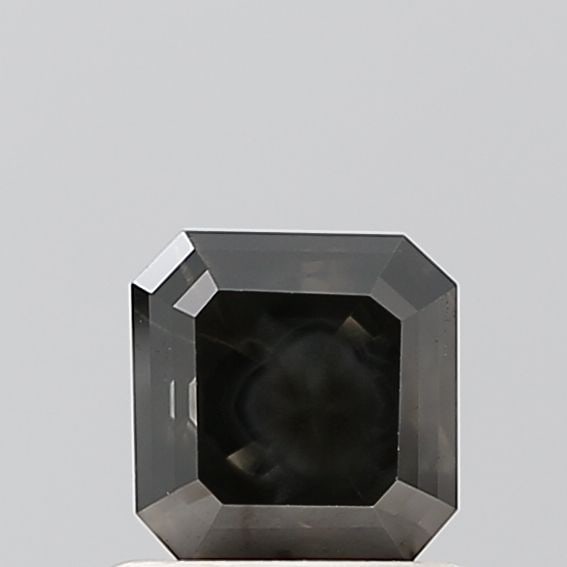 Asscher 0.82ct Salt And Pepper VVS2 - Loose Natural Diamond (1 of 1)