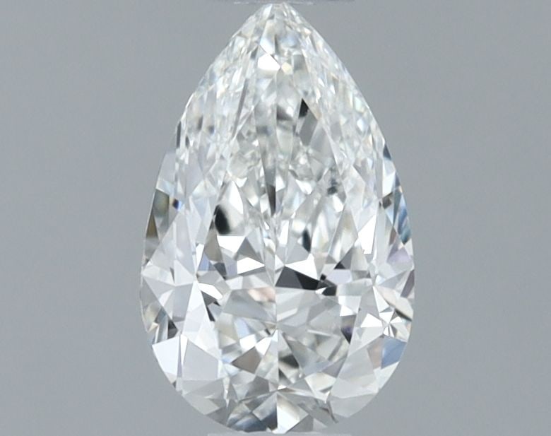 GIA Pear 0.5ct G VVS1 - Loose Natural Diamond: GIA Pear 0.5ct G VVS1 - Loose Natural Diamond GIA-certified G VVS1 diamond, showcasing exceptional clarity and color. This loose natural pear-cut diamond boasts an EX polish and VG symmetry, making it