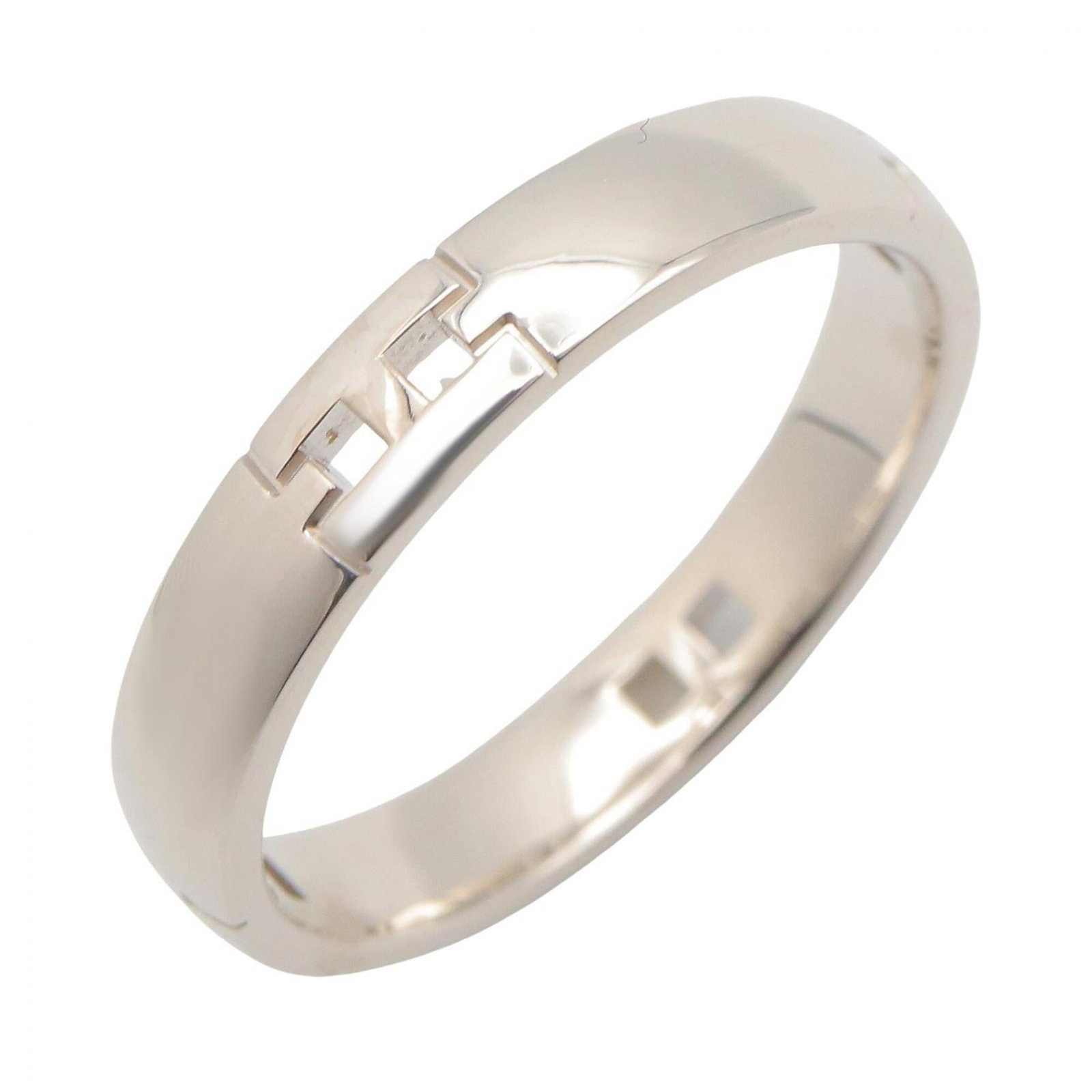 Hermes Band Ring White Gold (18K) (1 of 9)