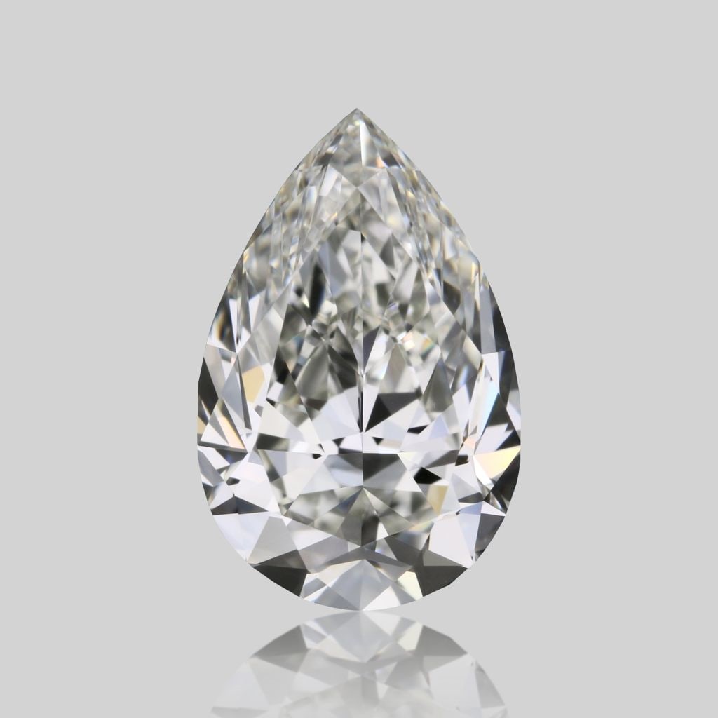 GIA Pear 1.01ct J VVS2 - Loose Natural Diamond: GIA Pear 1.01ct J VVS2 - Loose Natural Diamond GIA-certified, this loose natural diamond boasts exceptional clarity with a VVS2 grade and vibrant color of J. Its impressive cut and excellent polish ma