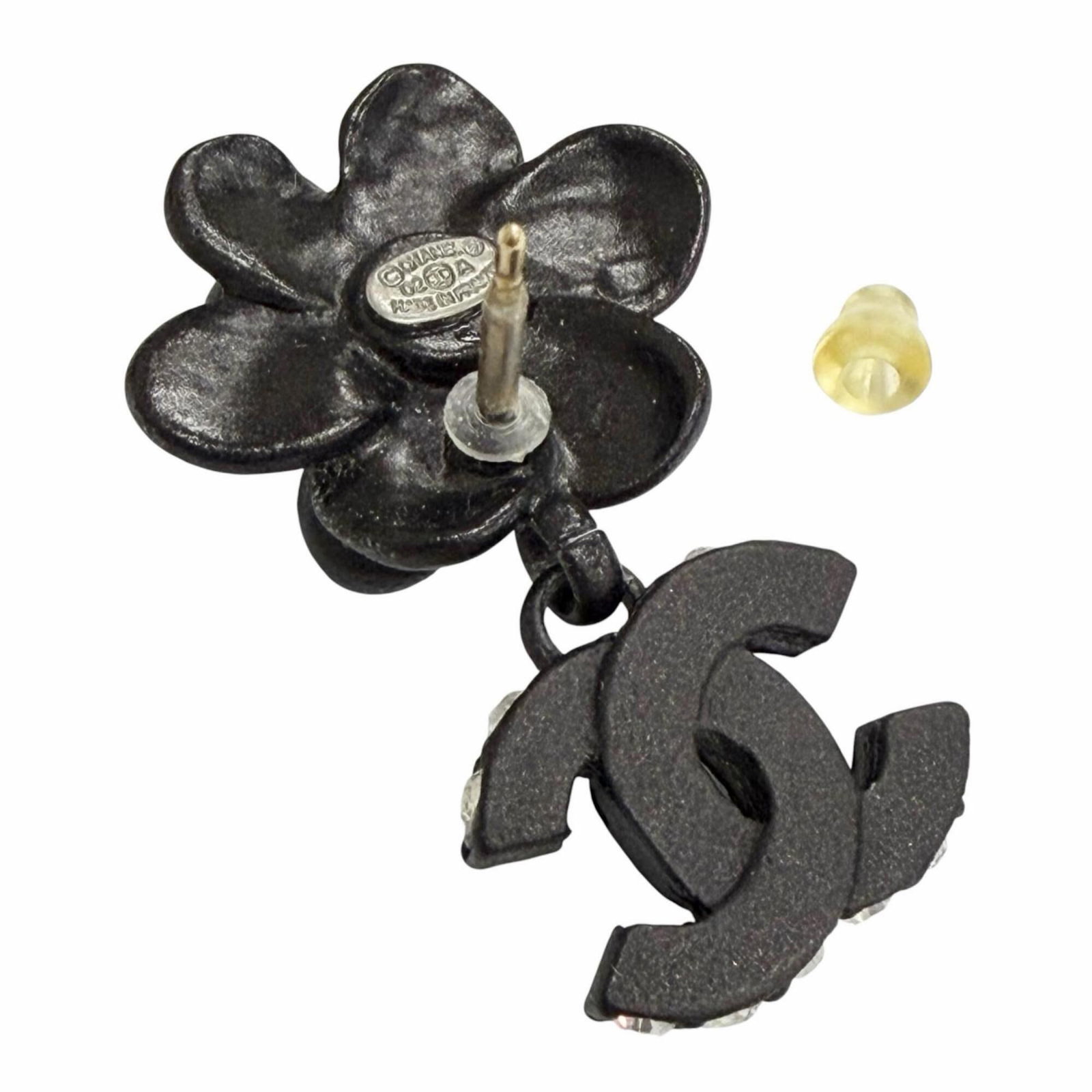 Chanel Stud Earrings Rhinestone - 5