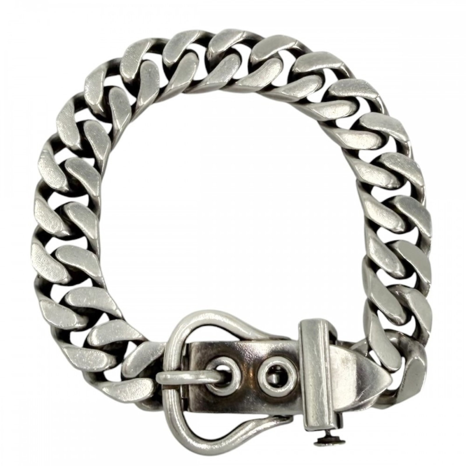Silver Charm Bracelet Hermes: Silver Charm Bracelet Hermes Silver Charm Bracelet by Hermes, available in lengths of 19.5cm to 20.5cm, features a silver 925 material and is designed for men. This charm bracelet showcases the iconic