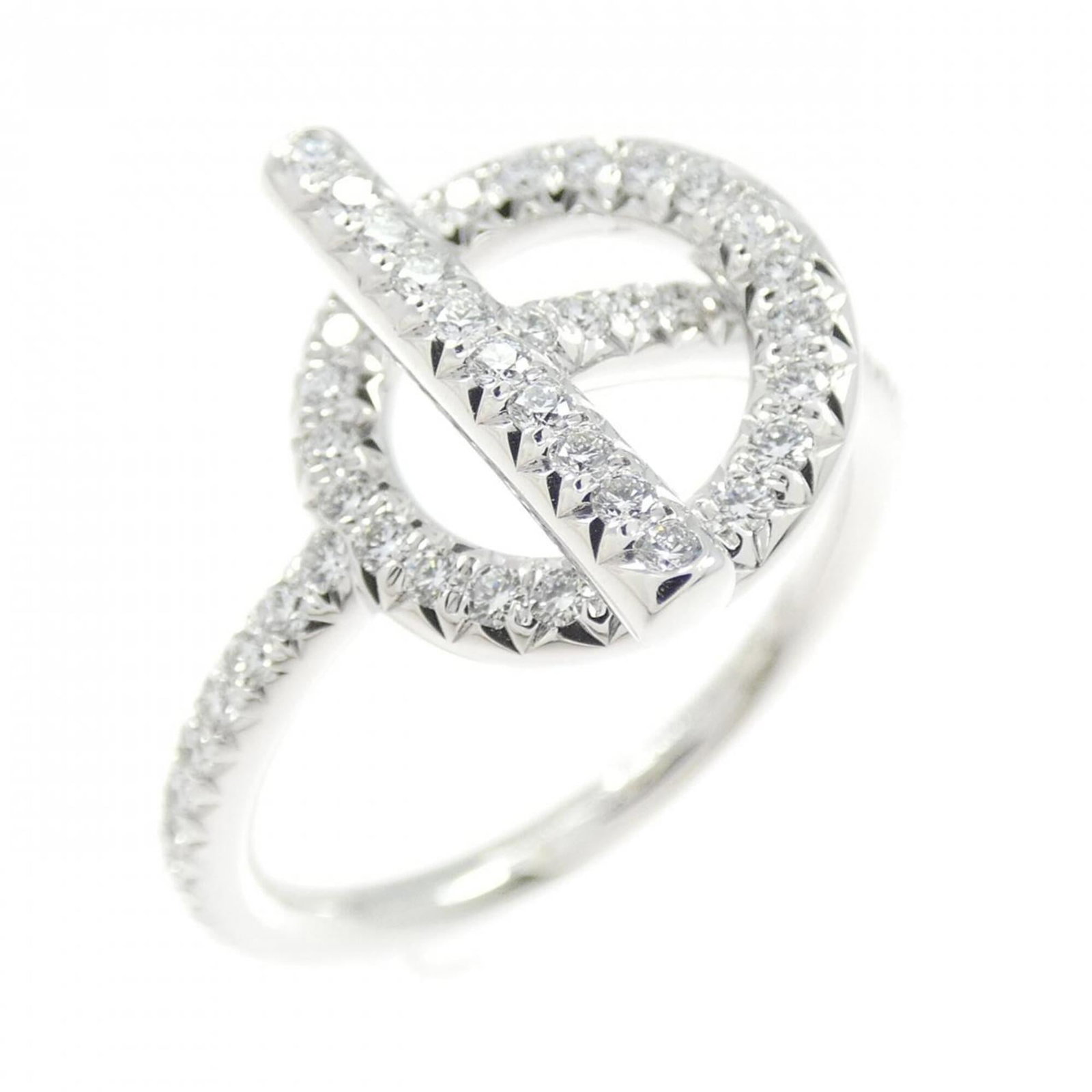 Hermes Band Ring White Gold (18K) (1 of 5)