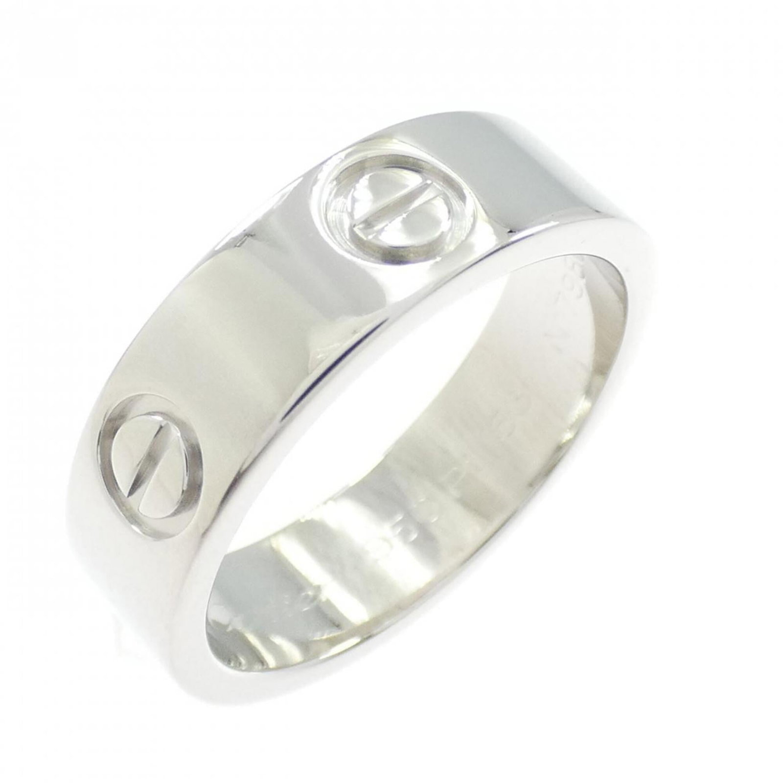 Cartier Band Ring Platinum 950: Cartier Band Ring Platinum 950 Cartier Band Ring Platinum 950 features a sleek design with a signature from the artist, bearing the Cartier brand name and MPN. Made from high-quality platinum 950,