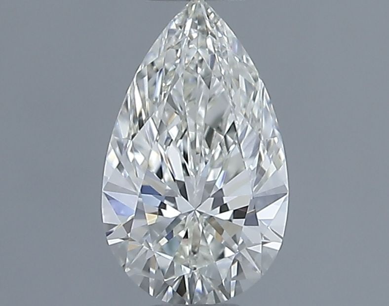 IGI Pear 0.54ct I VVS1 - Loose Natural Diamond: IGI Pear 0.54ct I VVS1 - Loose Natural Diamond IGI-certified I VVS1 grade, EX polish, and EX symmetry make this loose natural diamond stand out. Weighing 0.54 carats, its I color and clarity are
