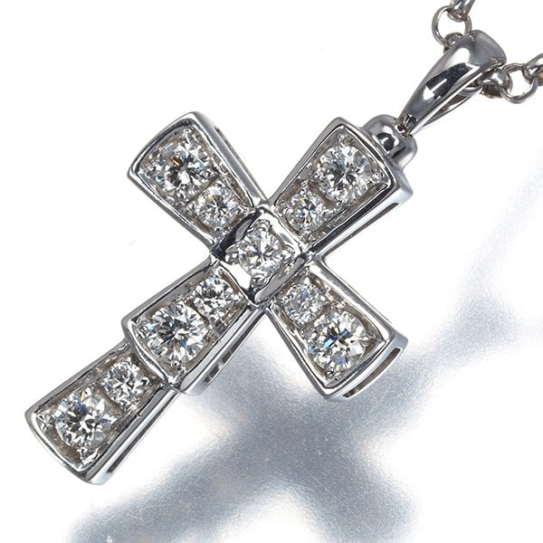 Bvlgari Necklace Serpenti Diamond White 18K Gold (1 of 5)