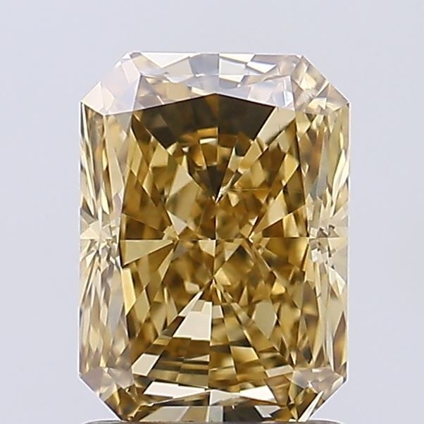 Radiant 1.51ct Fancy Brown VVS2 - Loose Natural Diamond: Radiant 1.51ct Fancy Brown VVS2 - Loose Natural Diamond 1.51ct Fancy Brown VVS2 - Loose Natural Diamond with EX polish and symmetry, showcasing exceptional clarity and a rich, warm color. This loose d