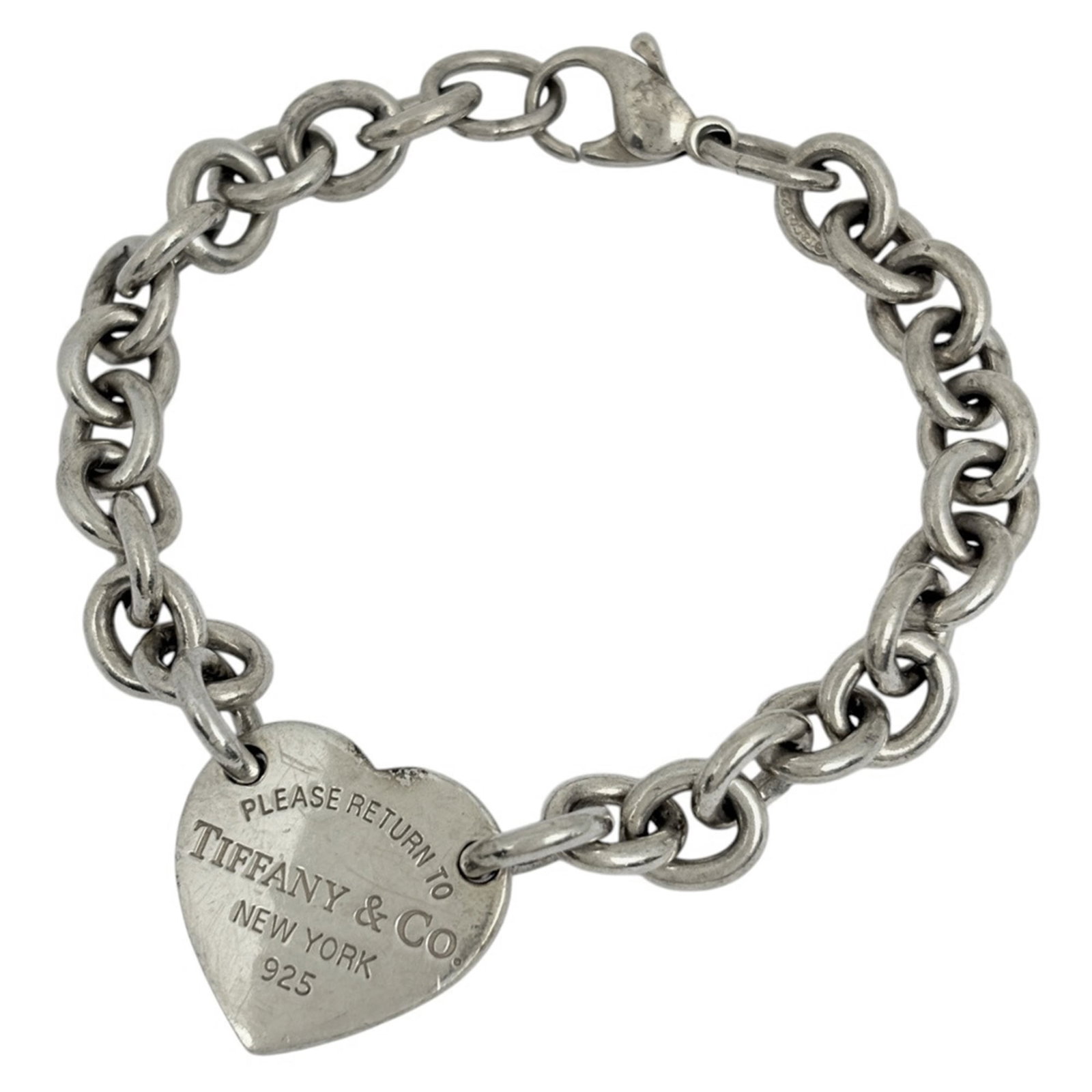 Tiffany Charm Bracelet Silver 925: Tiffany Charm Bracelet Silver 925 Silver 925 Tiffany Charm Bracelet, 18.5cm in length, made from high-quality silver alloy, features the iconic Tiffany brand and a sleek charm design. This elegant